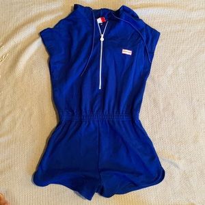 Blue Hunter Romper